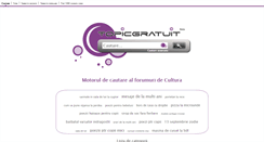 Desktop Screenshot of culture.topicgratuit.org