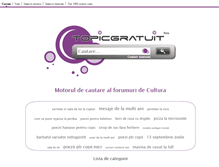 Tablet Screenshot of culture.topicgratuit.org